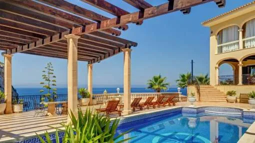 Mediterranean villa with stunning sea views Mediterranean villa with stunning sea views